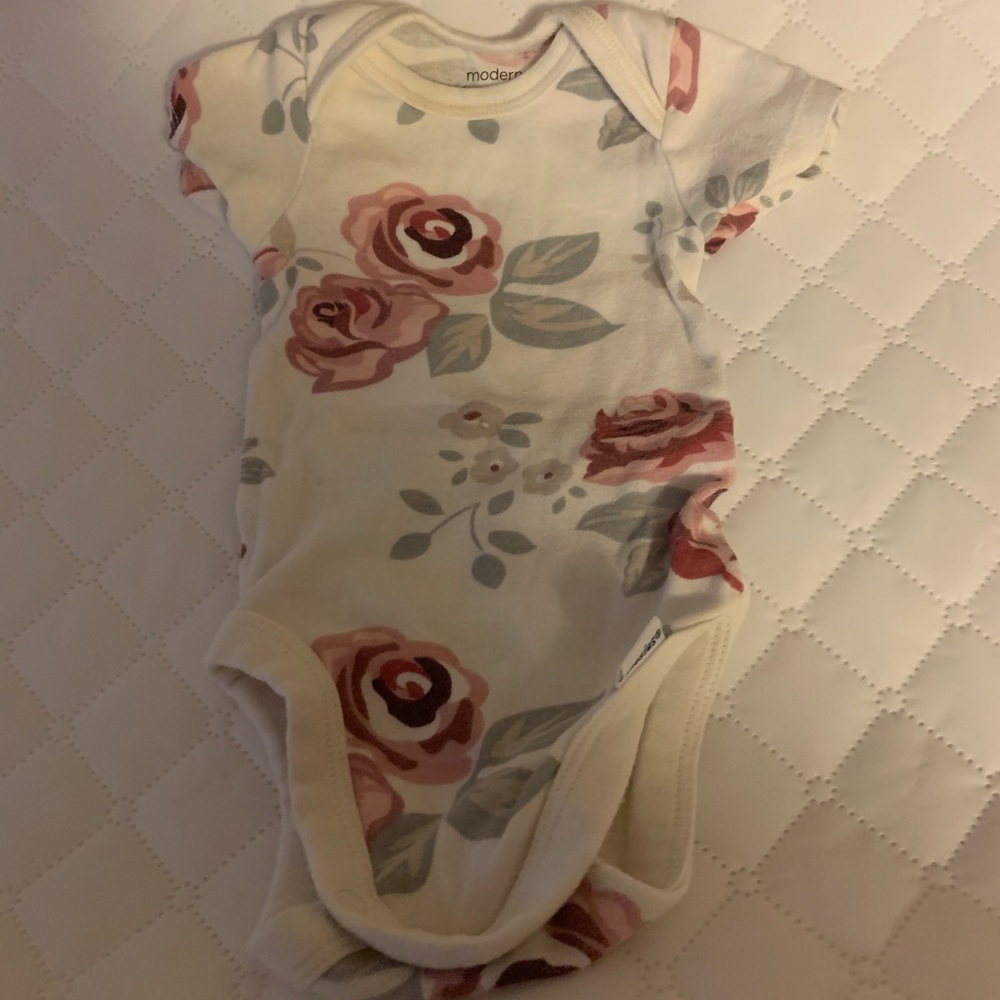 Floral onesie
